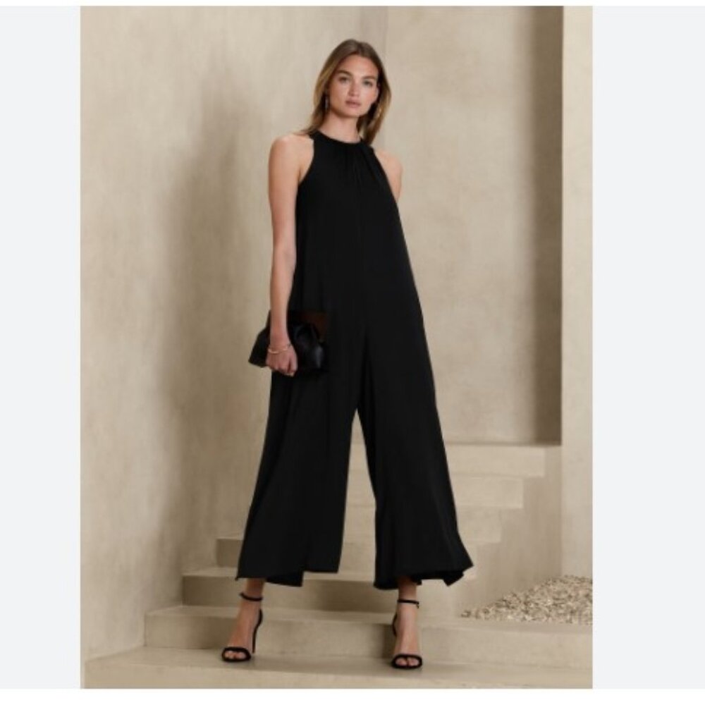 NWT Banana Republic Open-Back Jumpsuit